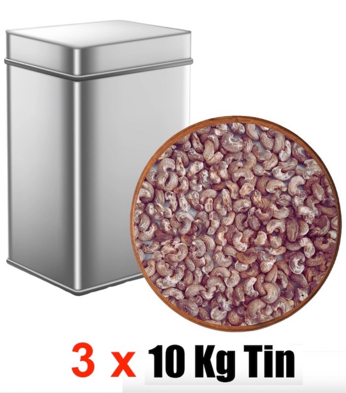 Whole Cashew with Husk - 30kg